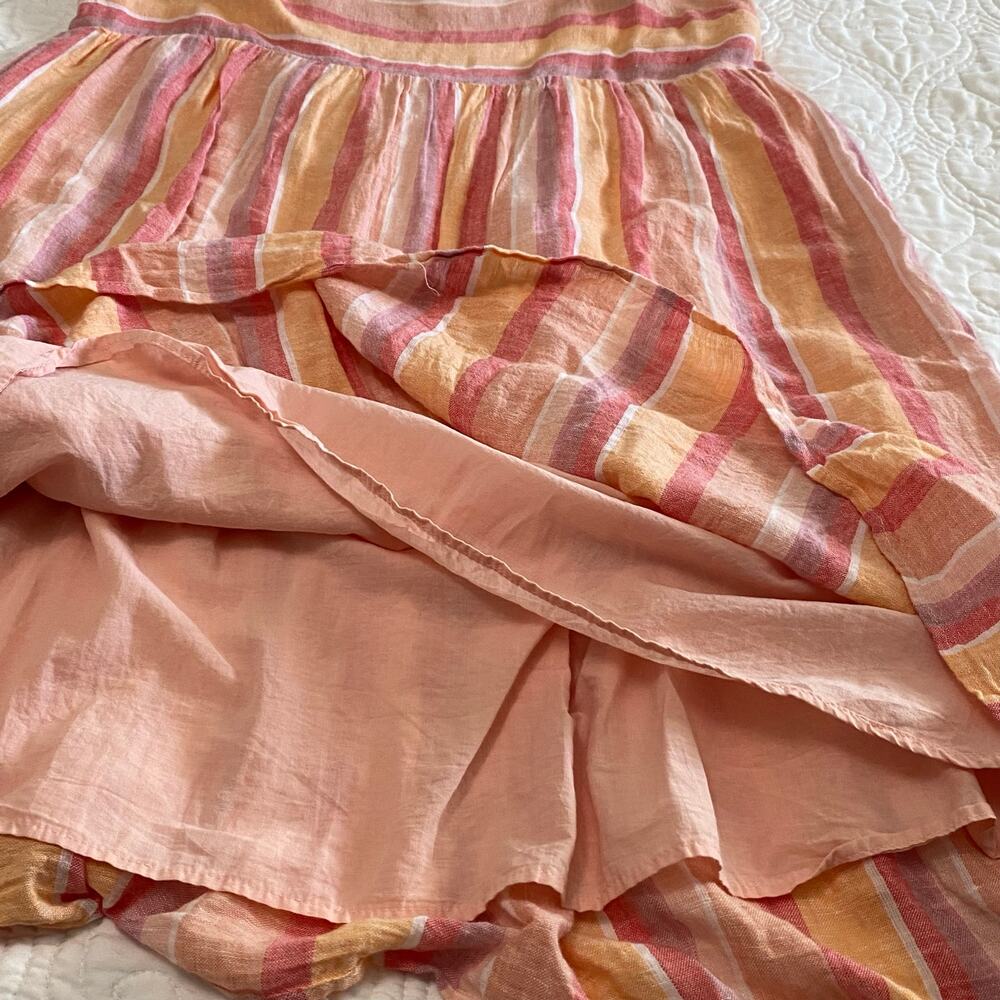 Rails Sadie Stripe Linen Blend Minidress Womens S… - image 5